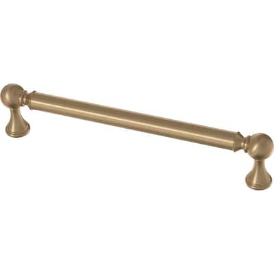Richelieu Hardware BP8789128CHBRZ Firenze Collection 5 1/16-inch (128 mm)  Center-to-Center Champagne Bronze Traditional Round Cabinet and Drawer Pull