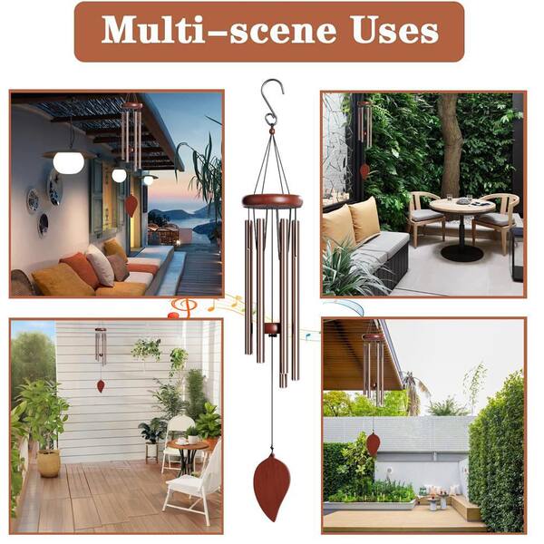 Large 40 Wind Chimes Outdoor Deep Tone, Soothing Melodic Large 40 Wind Chimes Outdoor Deep Tone, Soothing Melodic