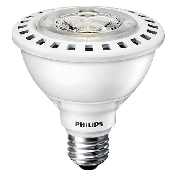 75W Equivalent Bright White (3000K) PAR30S LED Flood Light Bulb