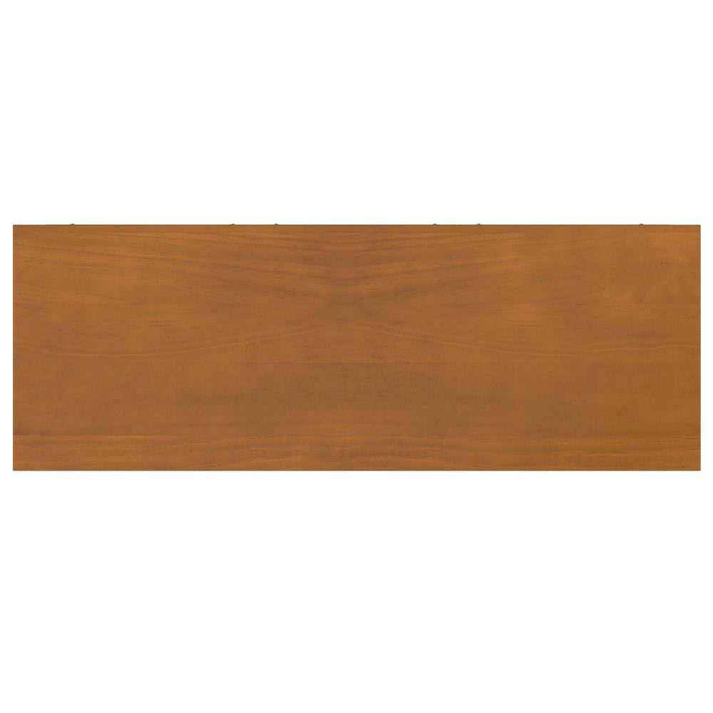 Light Golden Brown Solid Wood 9-Cube Storage Unit
