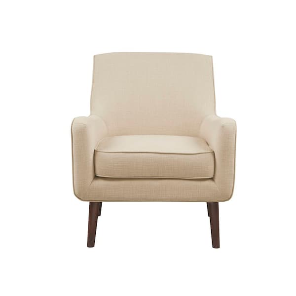 Madison Park Liam Sand Mid-Century Accent Arm Chair