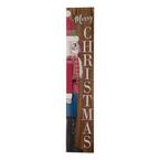 60 in. H Wooden Christmas Nutcracker Porch Sign (KD)