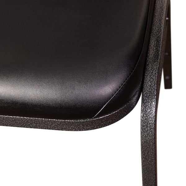 https://images.thdstatic.com/productImages/9f6afdf4-52be-53ab-9d86-bd36849fa170/svn/black-vinyl-silver-vein-frame-carnegy-avenue-dining-chairs-cga-ng-512756-bl-hd-fa_600.jpg