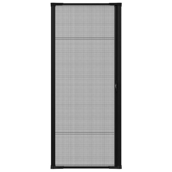 36 in. x 79 in. Brisa Black Short Retractable Screen Door77010561