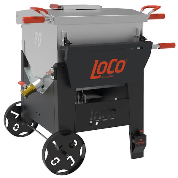LOCO 90 qt. Crawfish Boiler Cart