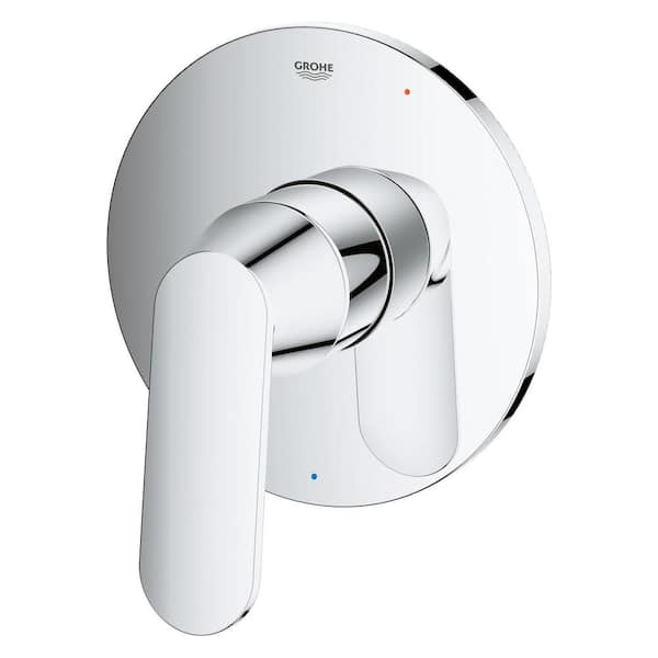 Eurosmart Cosmopolitan 1-Handle Wall Mount Pressure Balance Valve Trim Kit in StarLight Chrome (Valve not Included)