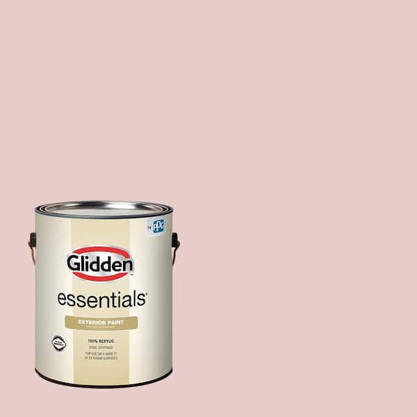 Glidden Essentials 1 gal. PPG1054-3 Whirligig Flat Exterior Paint