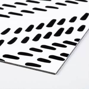 Black and White 12 in. x 12 in. Santorini PVC Peel and Stick Tile (Total Sq Ft Covered 50 sq. ft./20-Pack)