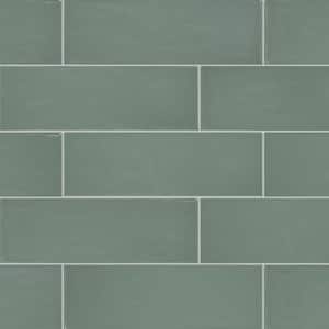 LuxeCraft Chronos 4-1/4 in. x 12-7/8 in. Glazed Ceramic Undulated Wall Tile (10.64 sq. ft./Case)