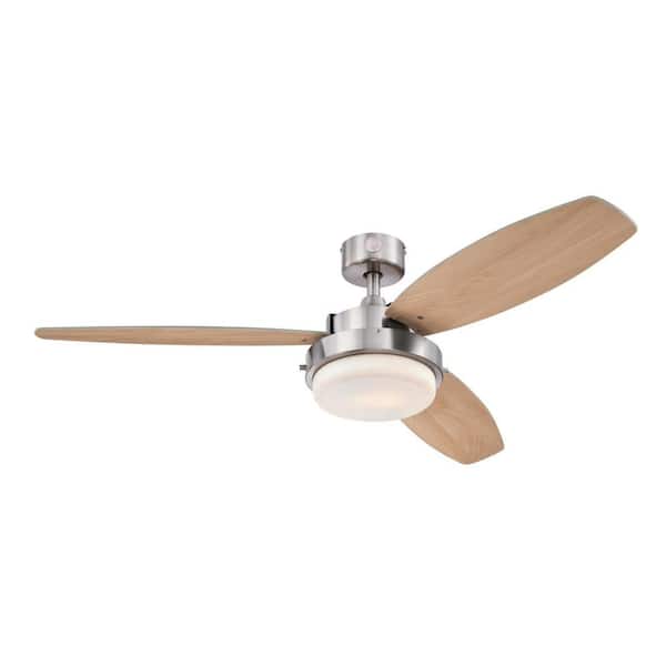 Westinghouse Alloy 52 in. LED Brushed Nickel Ceiling Fan