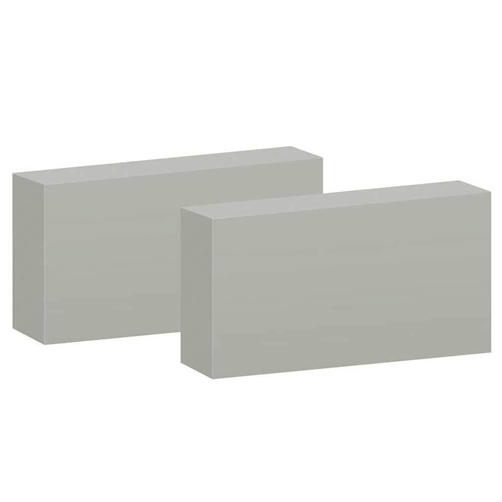 1.03 in. x 4.7 in. Stainless Steel Handrail 2 Pack Ray Rectangular Cable Handrail for Deck Stair Railing System price history on PriceWatchPro
