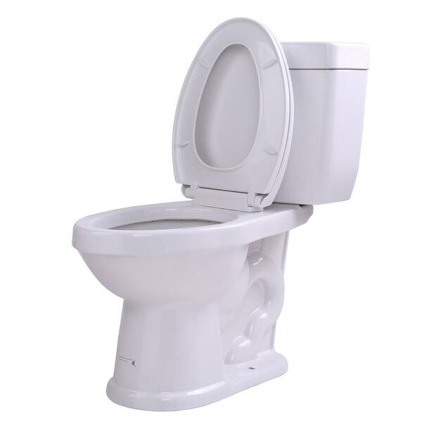 Talos 2-Piece 1.6 GPF Single Flush Elongated Toilet in White Talos 2-Piece 1.6 GPF Single Flush Elongated Toilet in White