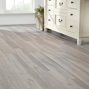 Coastal Oak 8 MIL x 7.5 in. W x 48 in. L Click Lock Waterproof Luxury Vinyl Plank Flooring (24.7 sqft/case)