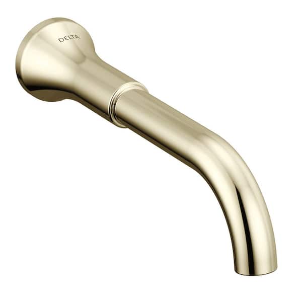 Delta Trinsic 2-Handle Wall Mount Bathroom Sink Faucet in Polished Nickel (Valve and Handles Not Included)