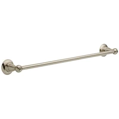Porter 24 in. Wall Mount Towel Bar Bath Hardware Accessory in Brushed Nickel