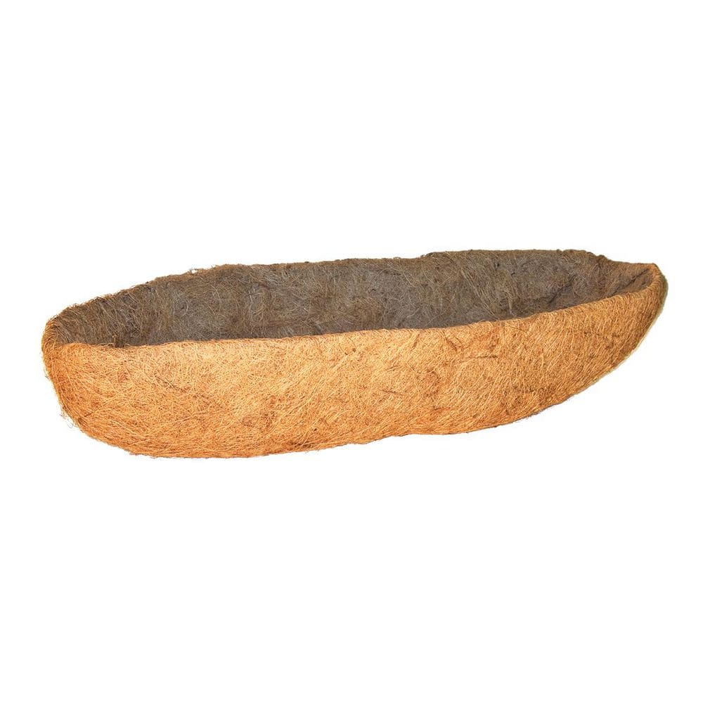 Vigoro 24 in. x 8 in. Molded Coco Replacement Liner 88983HD - The