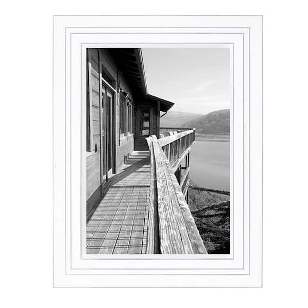 Unbranded Stepped 1-Opening 5 in. x 7 in. Picture Frame
