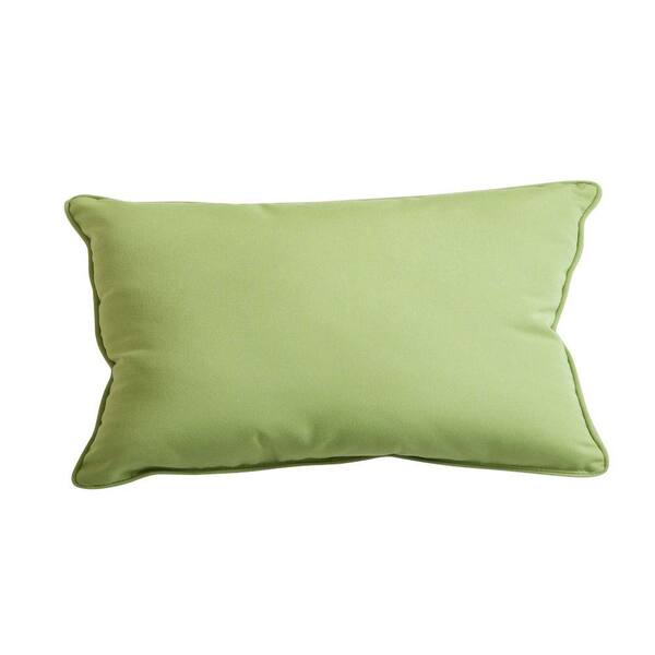 RST Brands Ginkgo 13 in. x 20 in. Outdoor Lumbar Pillow
