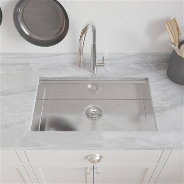 Cannon Stainless Steel Single Workstation Kitchen Sink with