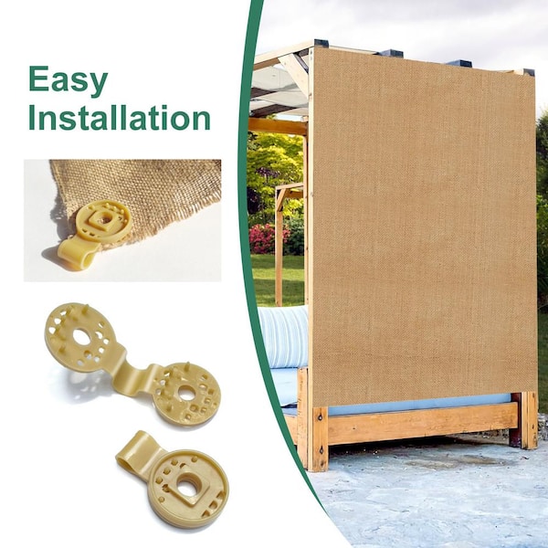 Shatex Burlap Shade 90% Sunblock Net UV Resistant for