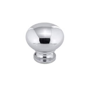 Varennes Collection 1-1/4 in. (32 mm) Chrome Traditional Cabinet Knob