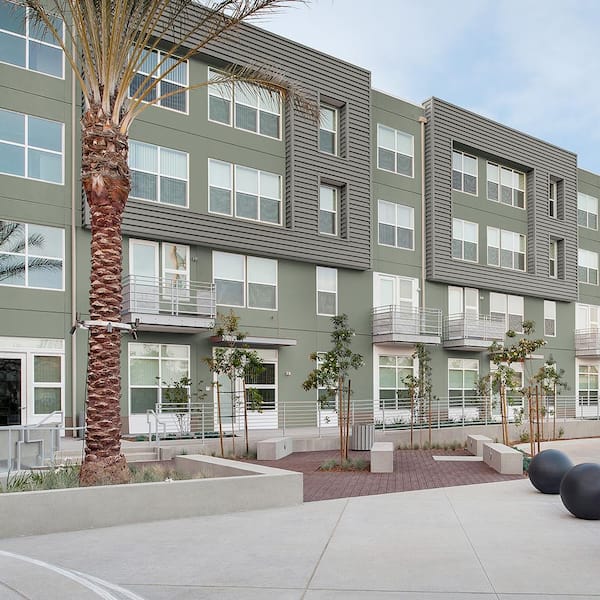 1 gal. #PPU11-18 Cactus Garden Semi-Gloss Exterior Paint