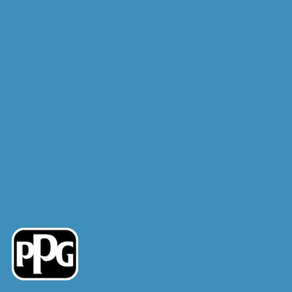 1 gal. PPG1239-5 Quiet Night Satin Door, Trim and Cabinet Paint Low VOC