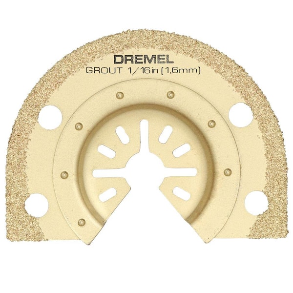 Dremel Multi-Max 1/16 in. Grout Removal Oscillating Tool Blade