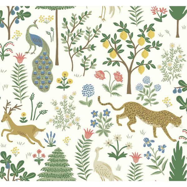 RIFLE PAPER CO. Menagerie Unpasted Wallpaper (Covers 60.75 sq. ft.)