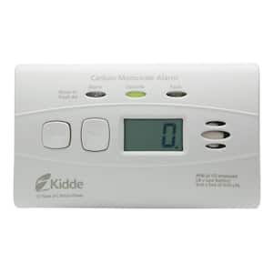 10 Year Worry-Free Sealed-In Lithium Battery Carbon Monoxide Detector with Digital Display