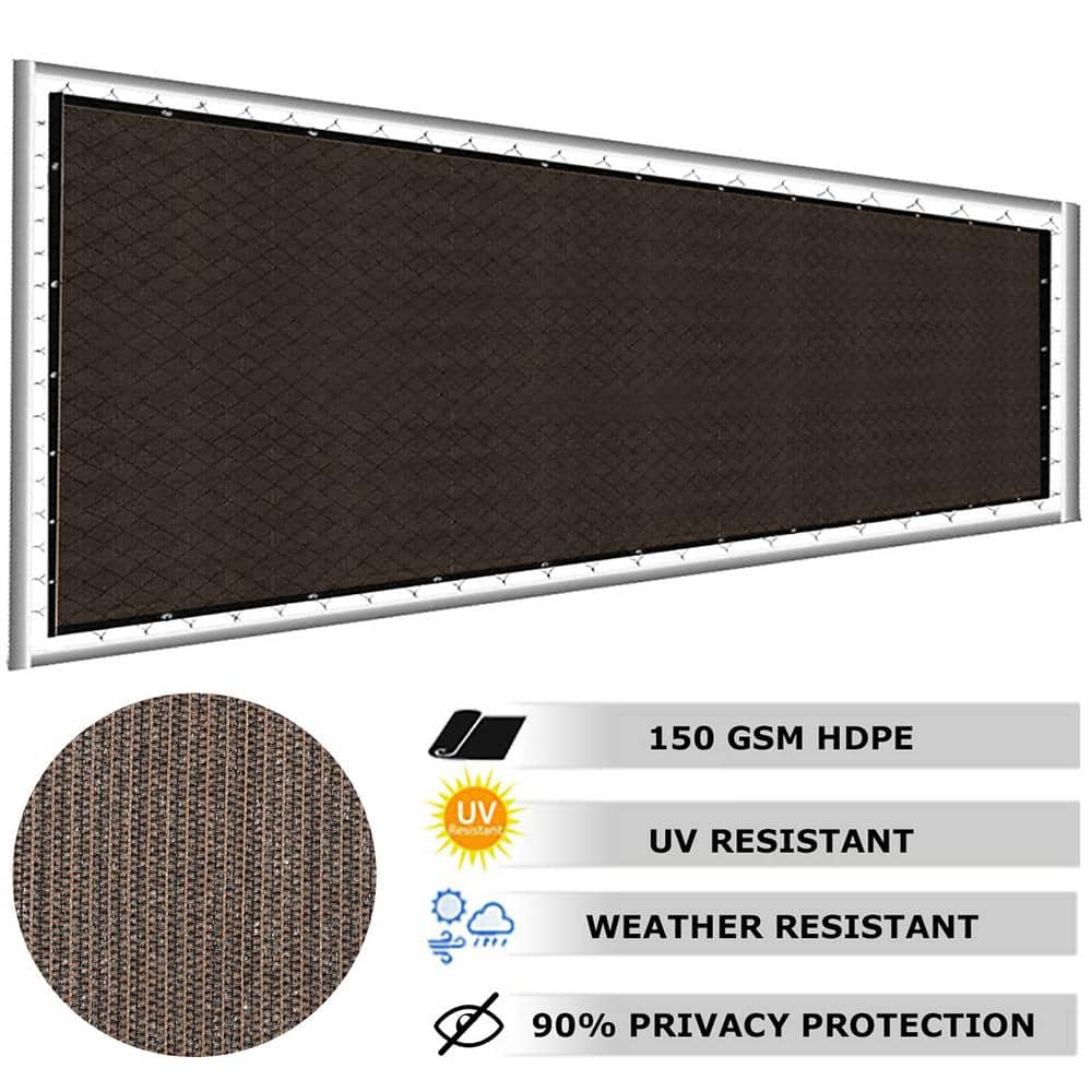 Cisvio 5 ft. x 50 ft. Privacy Screen Fence HeavyDuty Protective