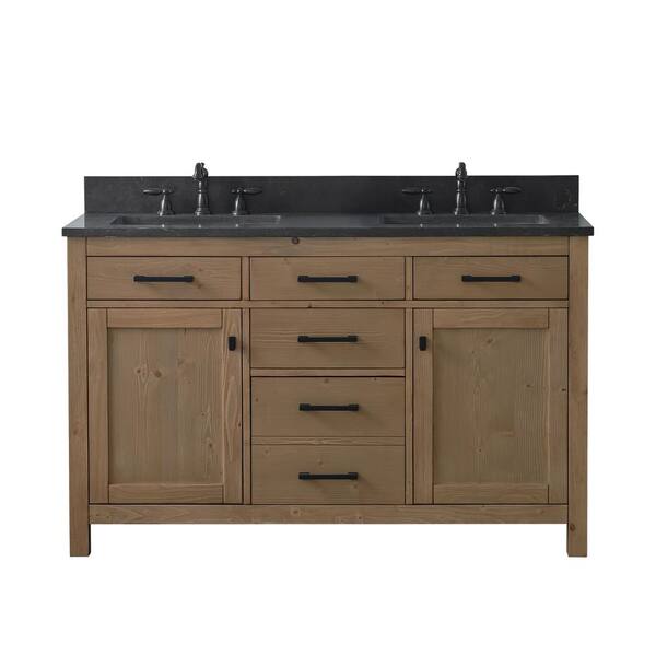 SUDIO Jasper 54 in. W x 22 in. D Bath Vanity in Textured Natural with