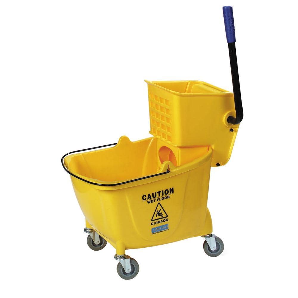 mop and mop bucket