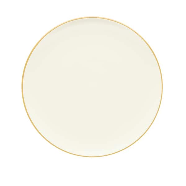 Noritake Colorwave Mustard Yellow Stoneware Coupe Dinner Plate 10-1/2 in.