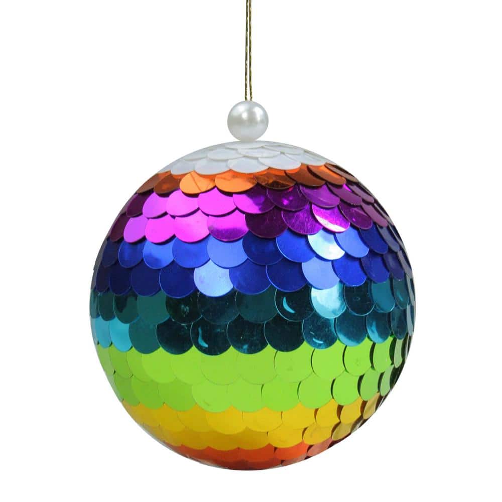 Shiny Sequin Rainbow Hanging Ball 