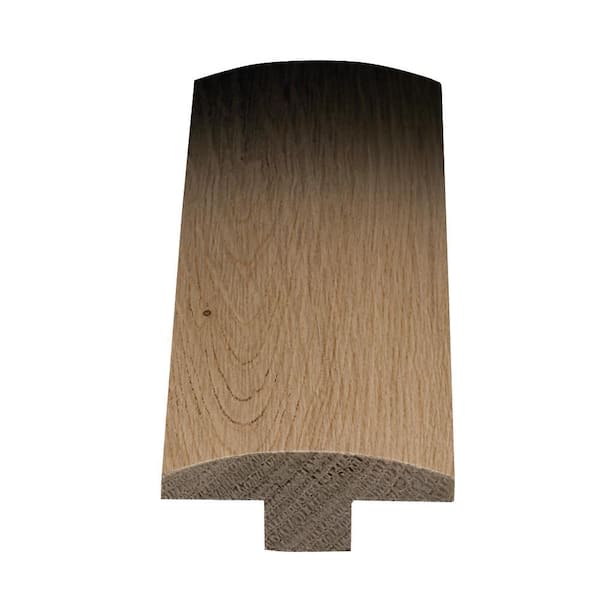 ASPEN FLOORING Sunlight 1/2 in. Thick x 2 in. Width x 78 in. Length T-Molding European White Oak Hardwood Trim