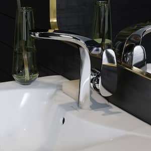 Chateau Single-Handle Single-Hole Bathroom Faucet in Chrome