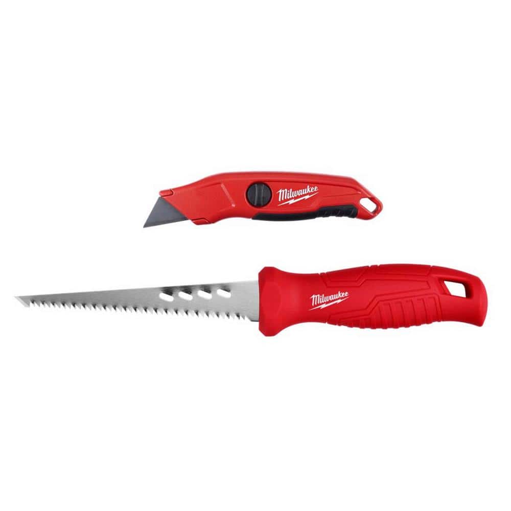 Rapid Edge Rapid Warrior Multi-Use Utility Knife Kit with Drywall Knife,  Hacksaw and General Purpose Saw Blade (Includes 5 Rapid Edge Serrated Razor  Knife Blades) (1-Pack) - Utility Knives 