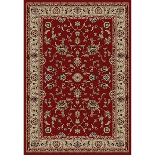 Concord Global Trading Jewel Marash Red 3 ft. x 4 ft. Area Rug