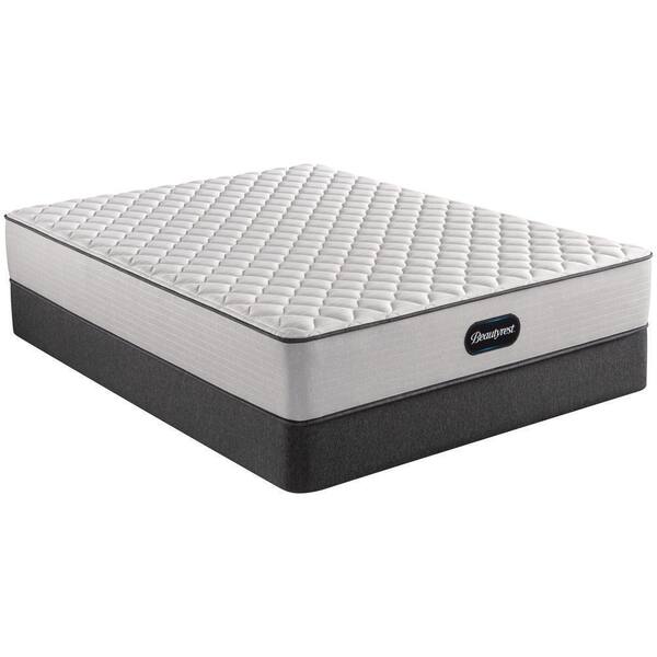 Beautyrest BR800 Queen Firm Innerspring 11.5 in. Mattress Set with 9 in. Foundation 700810004