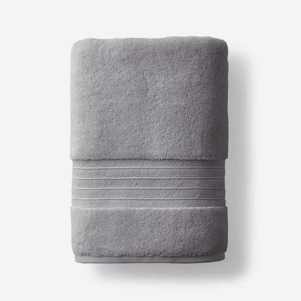 Legends Hotel Mirage Aegean Slate Gray Cotton Bath Towel
