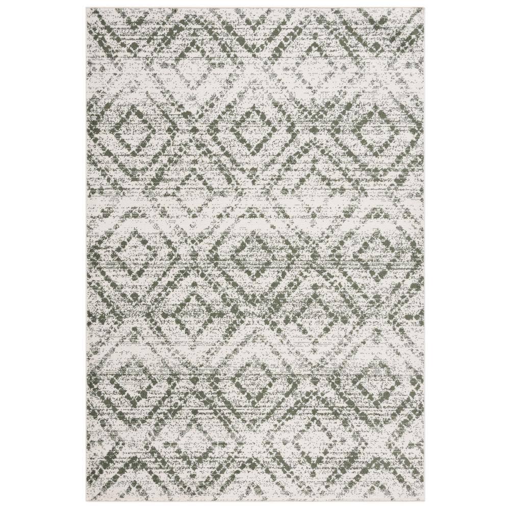 Adirondack Ivory/Dark Green 8 ft. x 10 ft. Multi-Diamonds Area Rug price history on PriceWatchPro