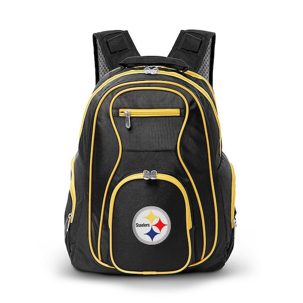 Mojo Pittsburgh Steelers 20 in. Premium Laptop Backpack, Black
