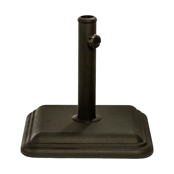 USW US Weight 26 lbs. Umbrella Base Designed to be Used with a Patio Table in Brown