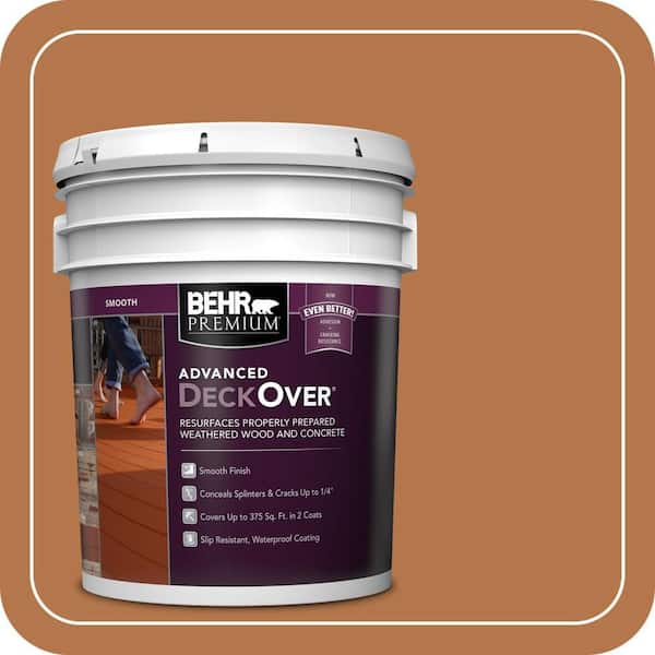 5 gal. #SC-533 Cedar Naturaltone Smooth Solid Color Exterior Wood and Concrete Coating