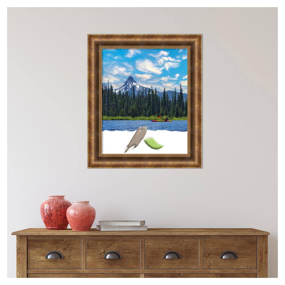 Manhattan Bronze 18x22 Pine Wood Picture Frame
