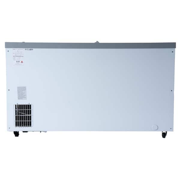 Koolmore 58 in. with 14 cu. ft. Capacity Manual Defrost Island