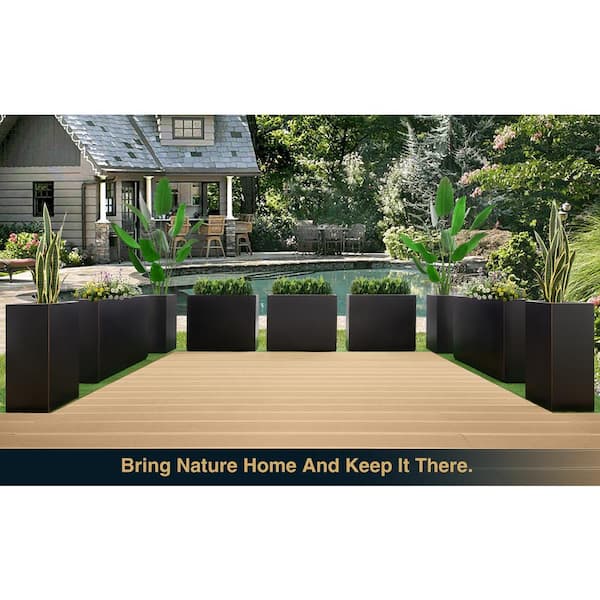 Wholesale Metal Trough Planter - Extra Large Rectangular Planter - Per –  Maker Table