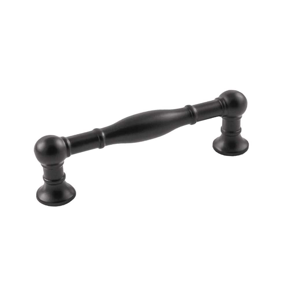Fuller Collection Pull 3-3/4 in. (96mm) Center to Center Matte Black Bar Cabinet Pull price history on PriceWatchPro