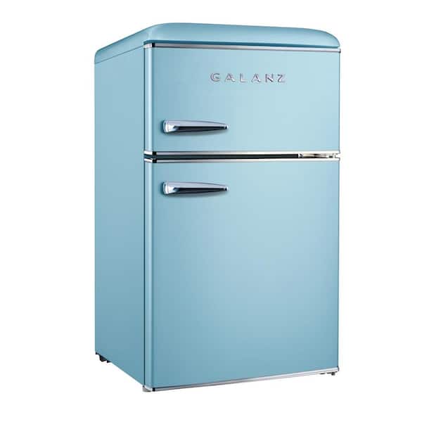 20 in. 3.1 cu. ft. Retro Top Freezer Refrigerator, Bebop Blue, Energy Star